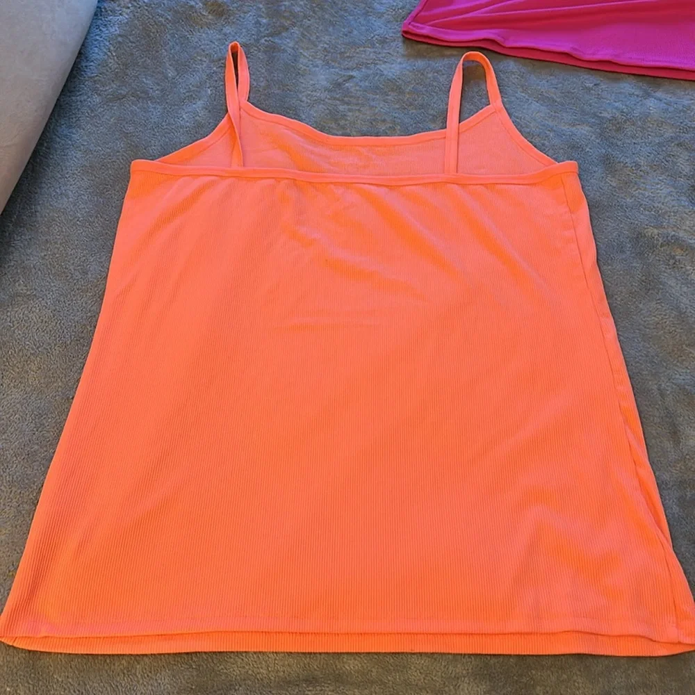 No Boundaries  XXXL Rib Cami Fitted Stretch Tank Top 3pc bundle green pink coral - Picture 10 of 10